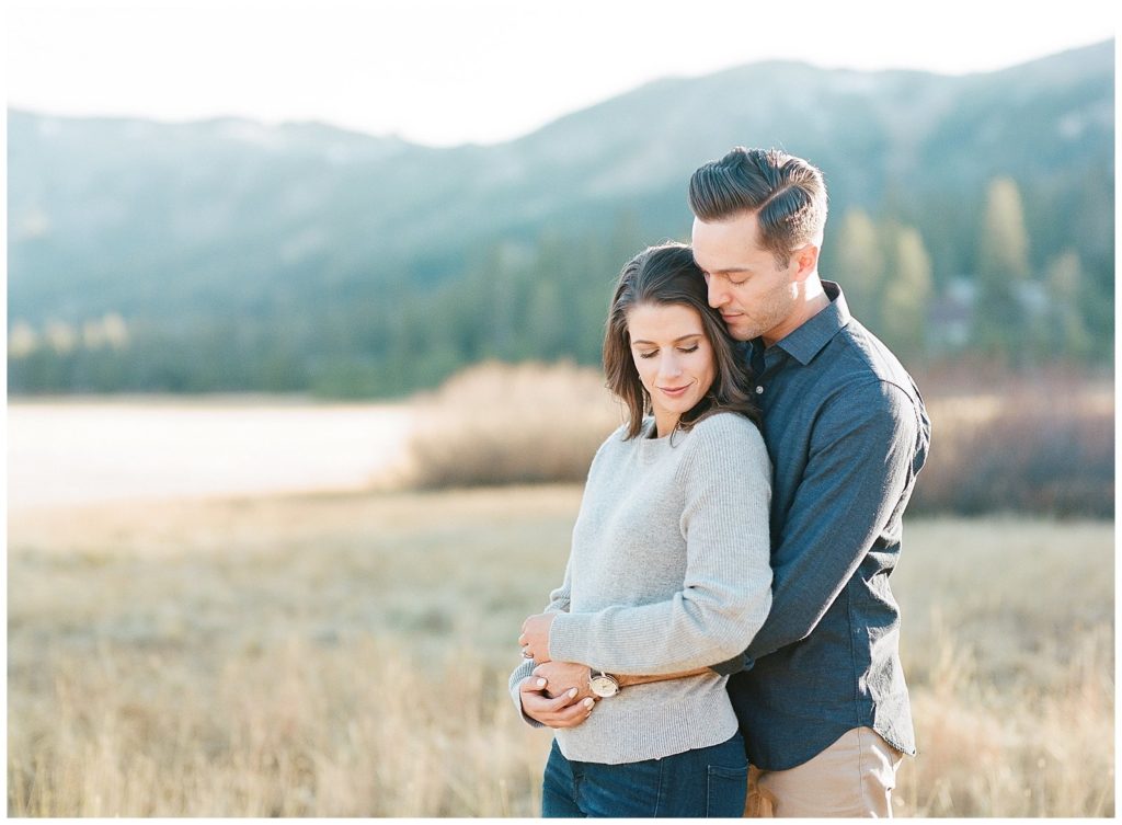 Fall Tahoe engagement photos
