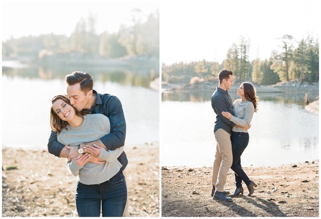 Engagement photos in Tahoe