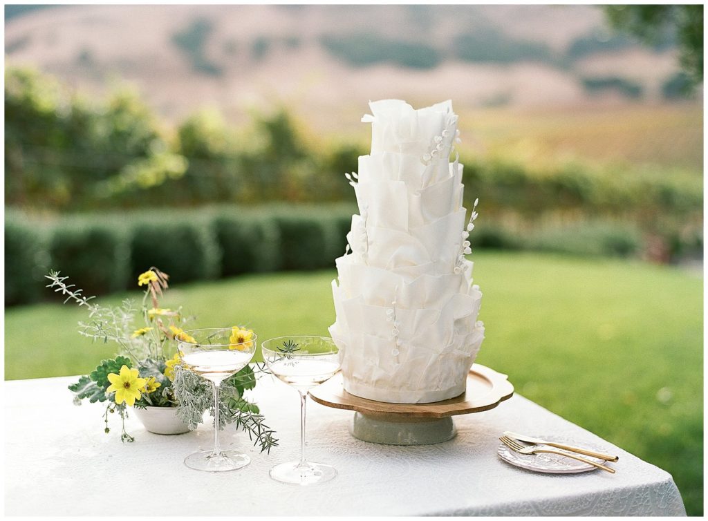 Ma Petite Maison Cake design for wedding at Viansa