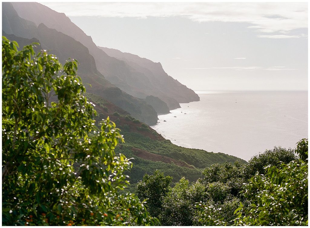 Photographing the Kalalau Trail on Film
