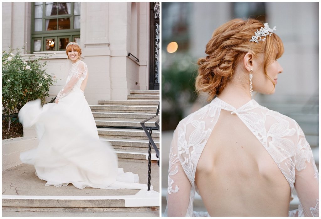 Ebell LA wedding with Alexandra Grecco Gown