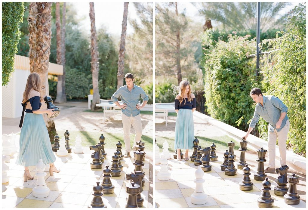 Chess engagement photos