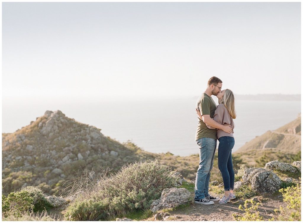 engagement photos in Point Reyes
