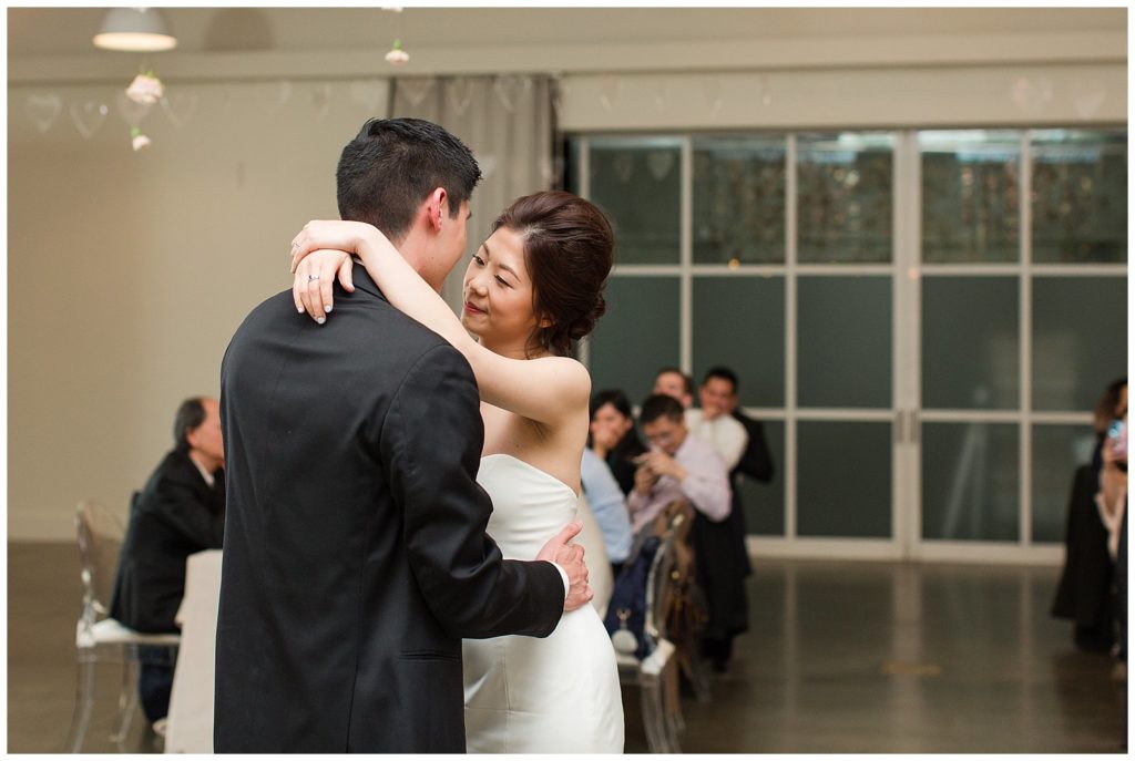 First dance at Solage Calistoga 