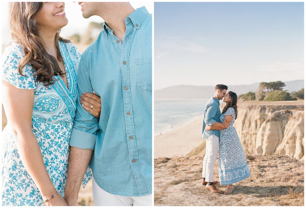 Engagement session in Half Moon Bay
