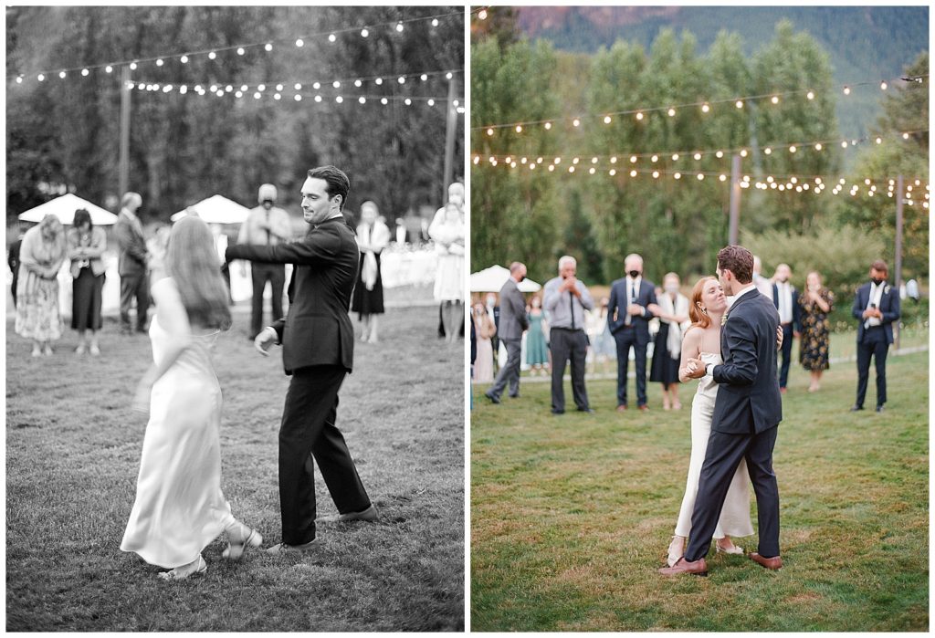 first dance on film in North Bend