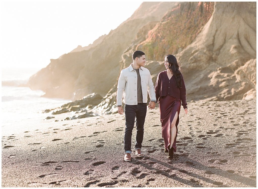 Rodeo Beach engagement session