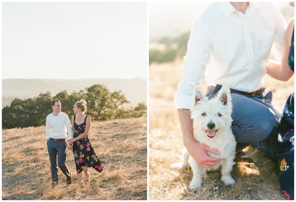 Engagement photos in California East Bay