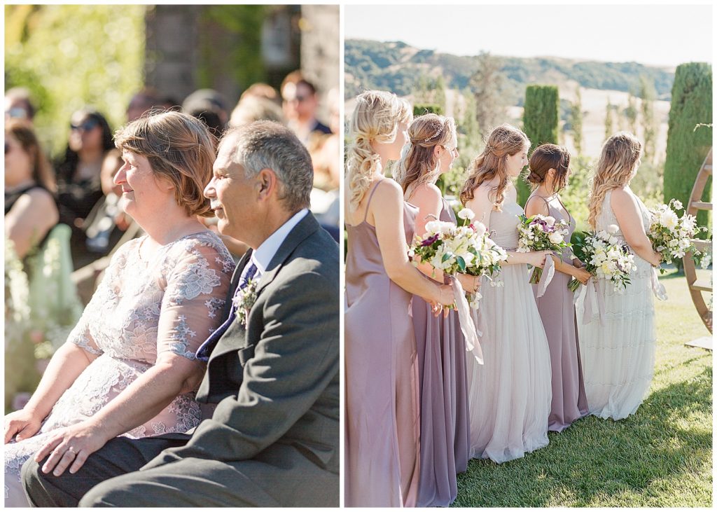 lavender wedding at Viansa Sonoma