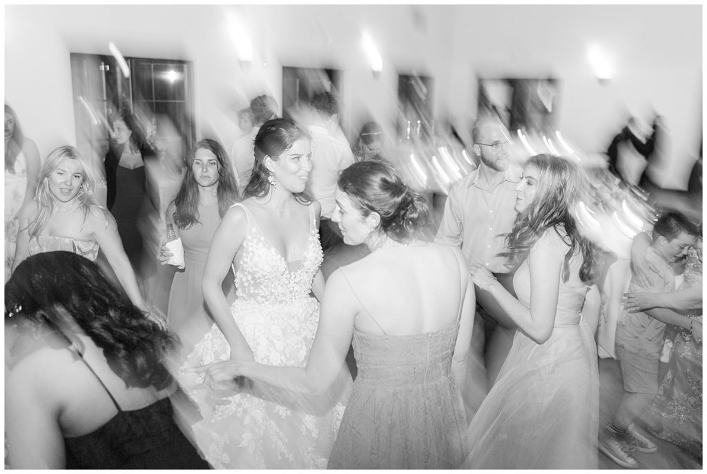 Wedding reception dancing at Viansa Sonoma
