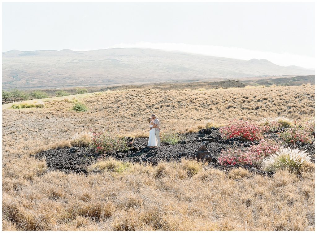 Volcano engagement photos in Hawaii