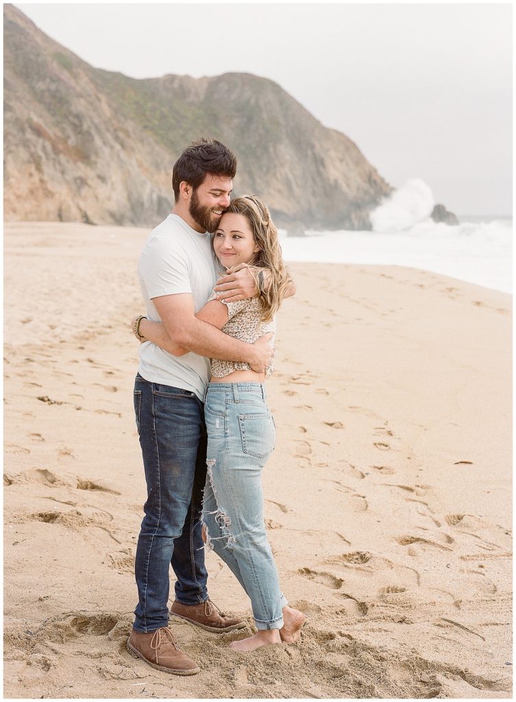 Gray Whale Cove Engagement Photos in Pacifica 