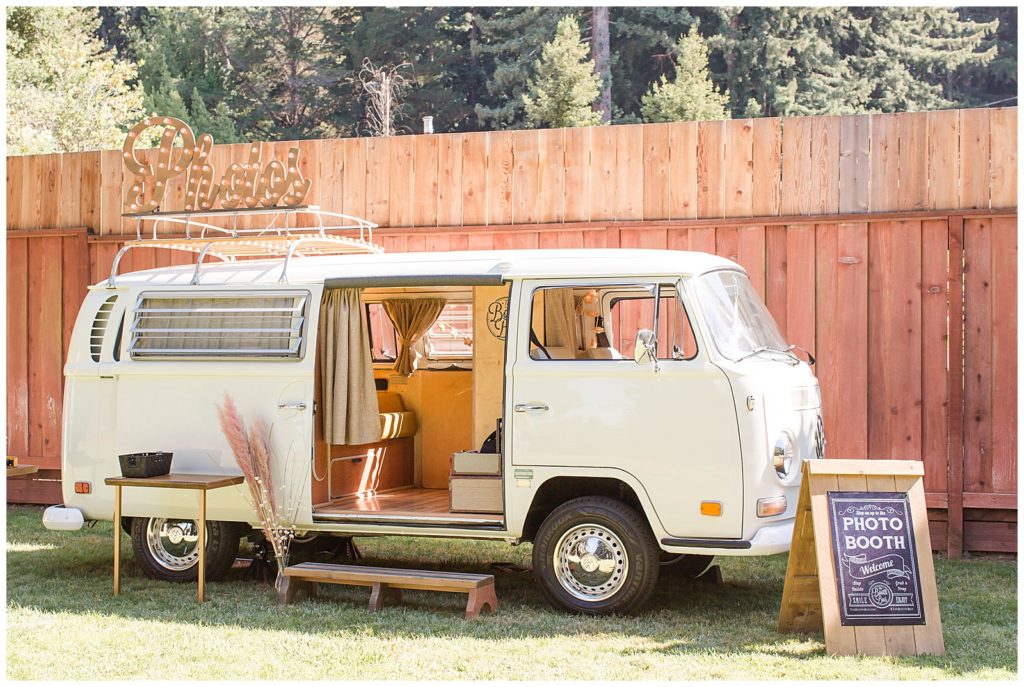 Vintage VW photo booth