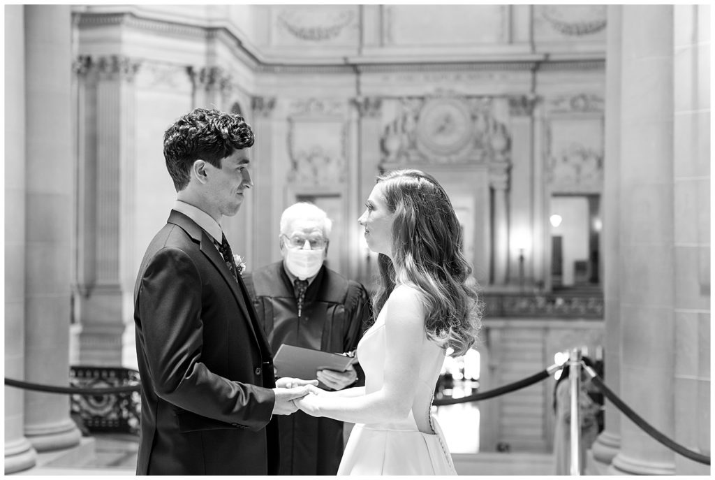 Civil ceremony at SF City Hall