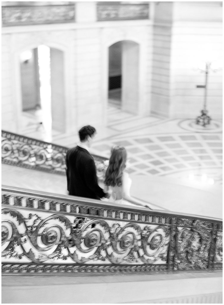 fine art wedding photographer SF City Hall