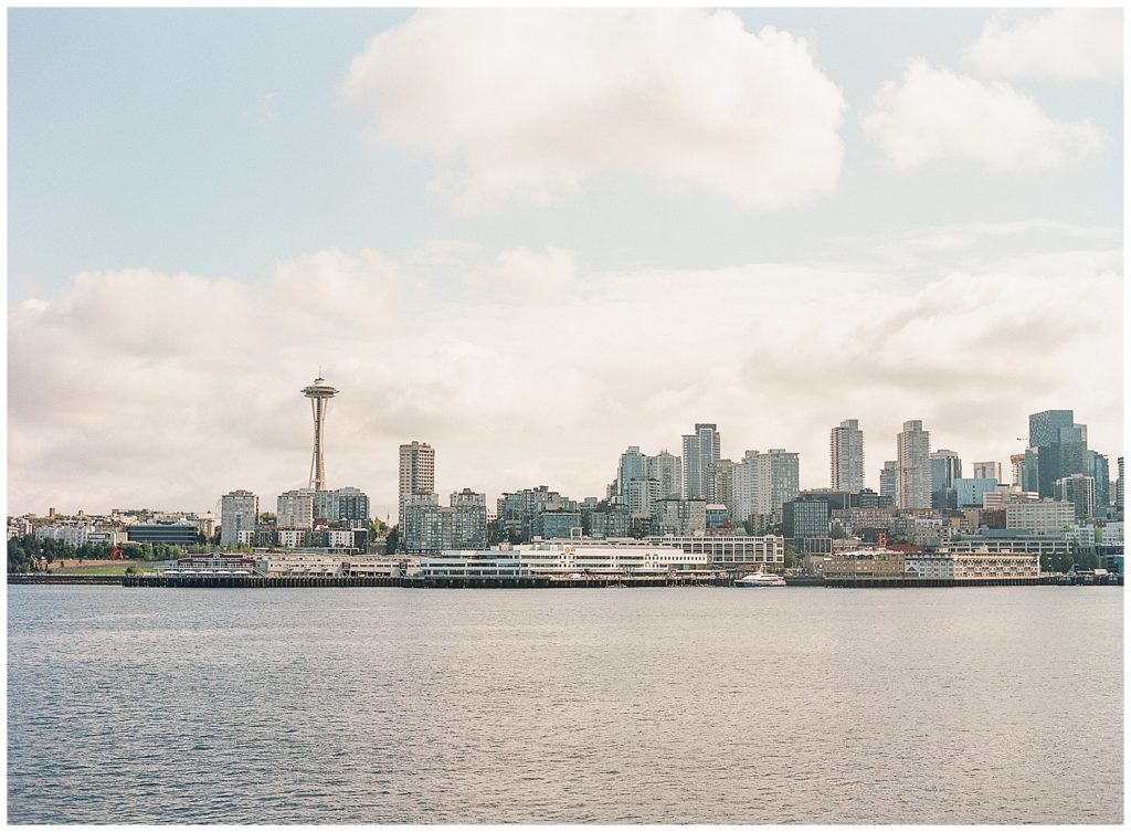Seattle Skyline on film