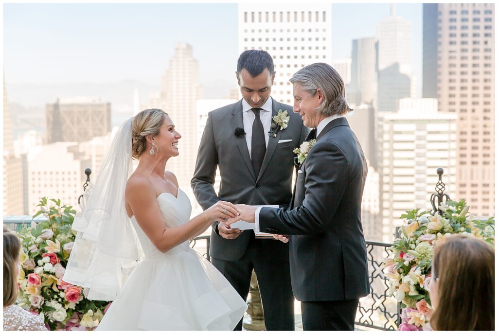 Fairmont San Francisco penthouse Wedding