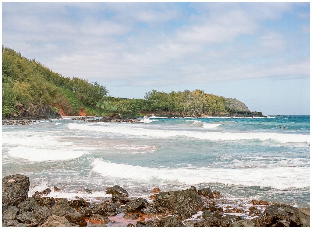 Beaches on Maui shot on film