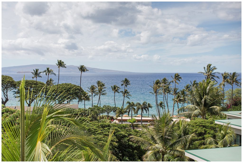 view from Andaz resort Maui