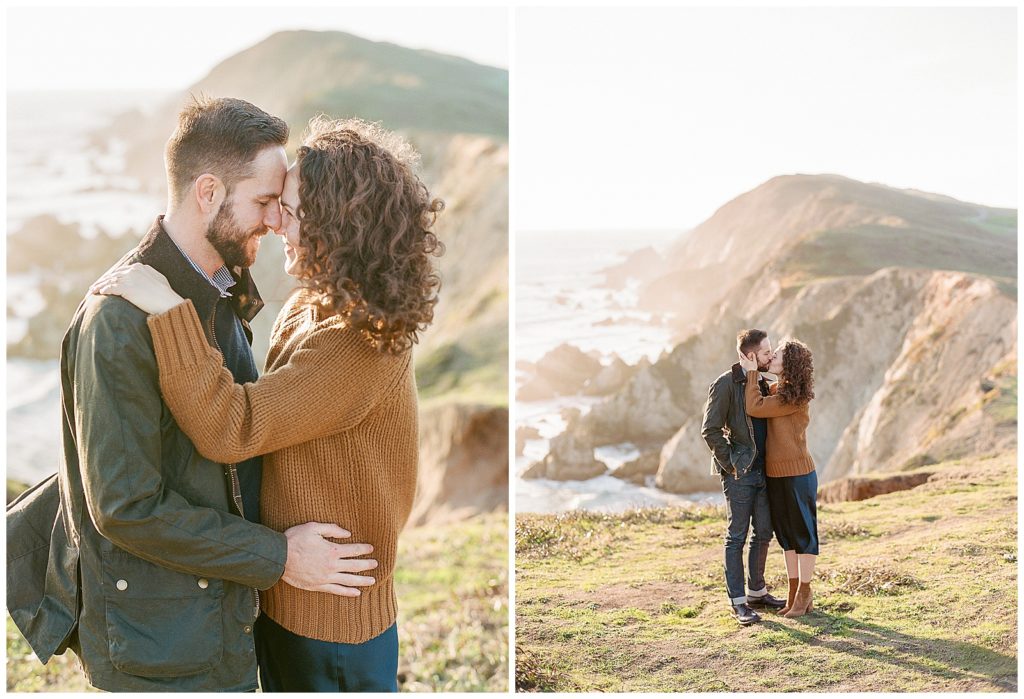 Engagement photos in Point Reyes