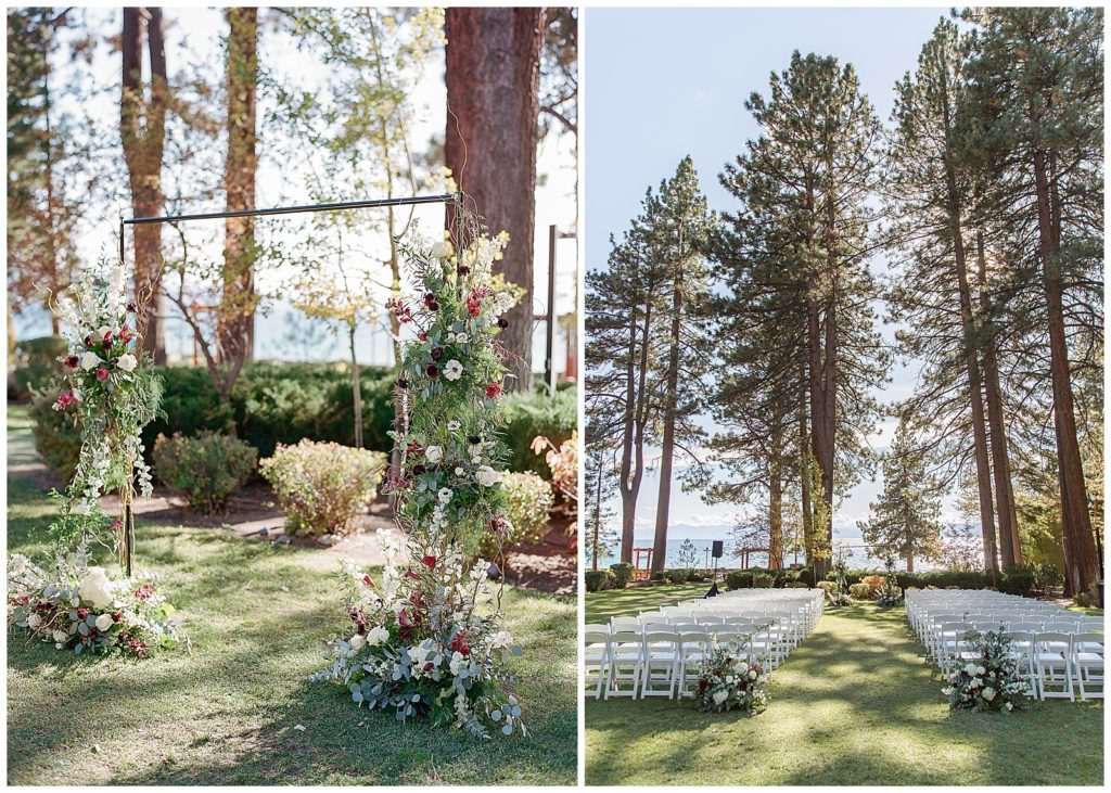 Incline Village Hyatt Regency Lake Tahoe Wedding Ceremony