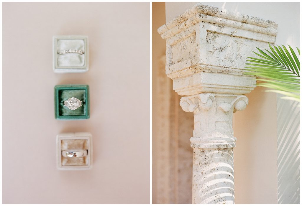 The Mrs Box Ring boxes for fisher island wedding