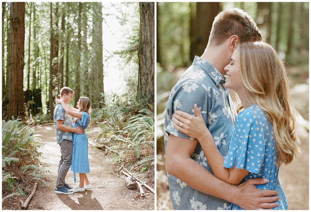 LandPath Grove of Old Trees engagement photos