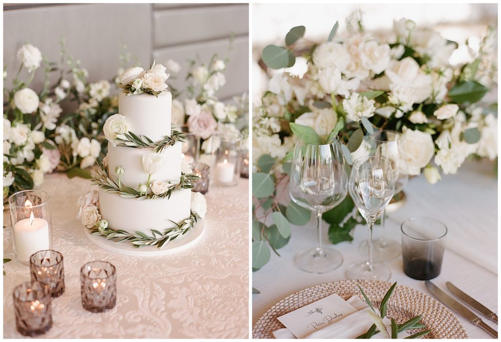Green and white wedding inspiration