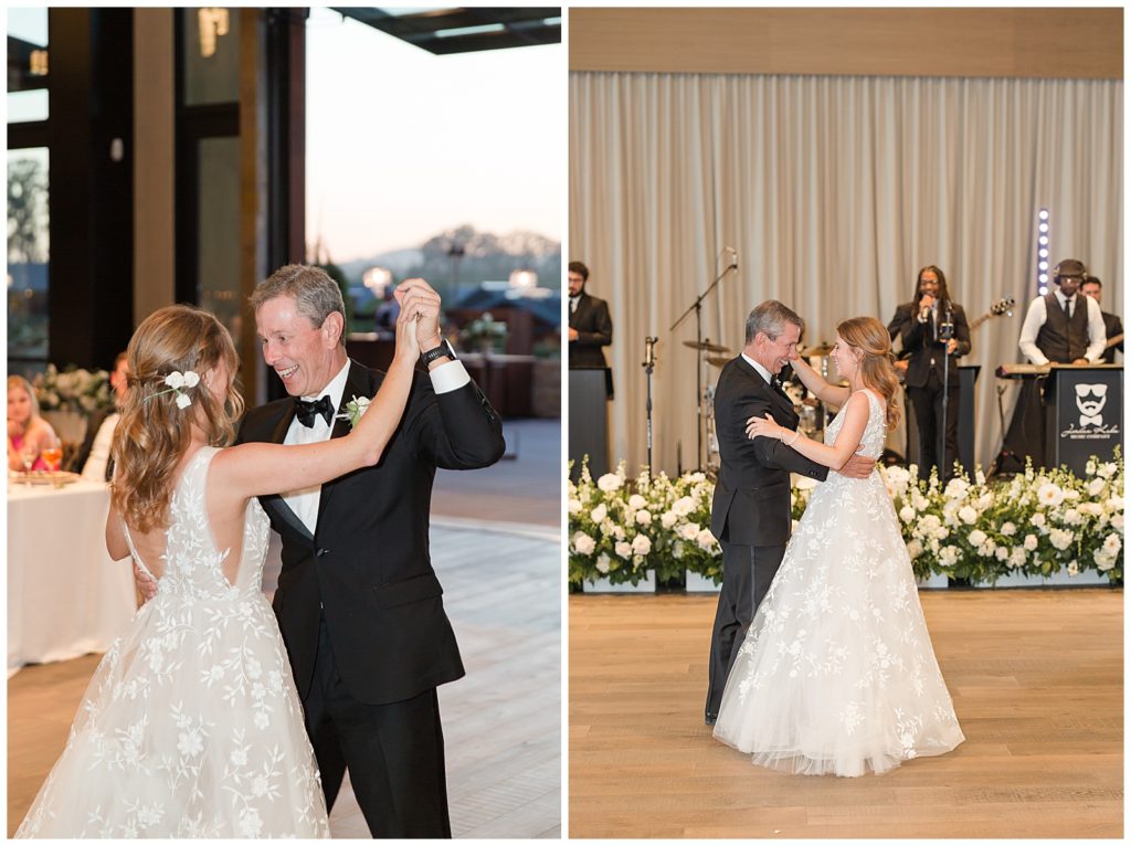 Father Daughter dance at Stanly Ranch wedding