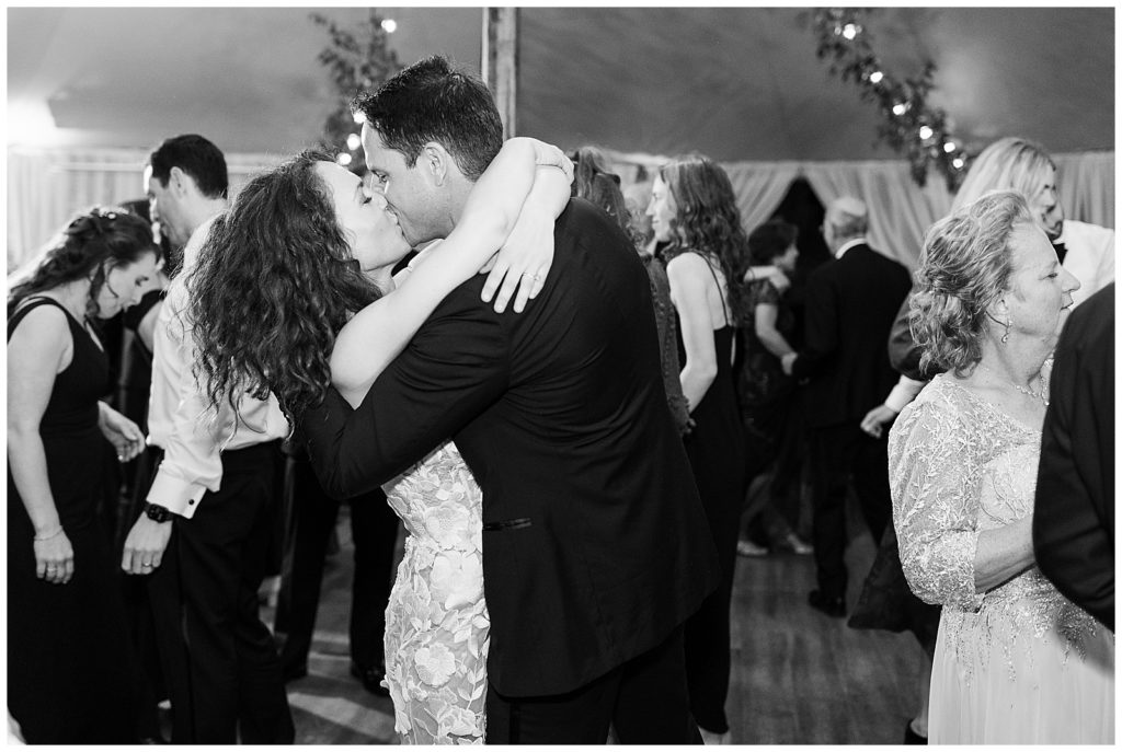 Final dance at Cavallo Point on wedding day