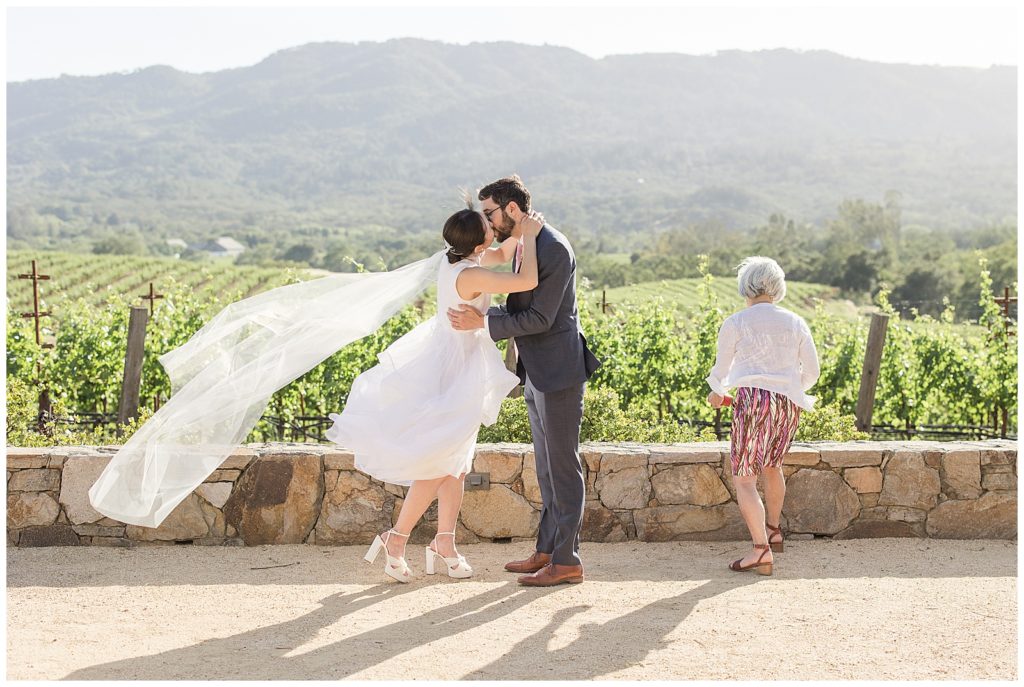 Micro wedding at hamel winery