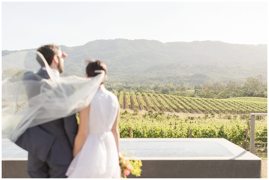 just married at hamel winery