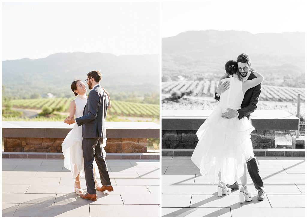 First dance at Hamel Winery