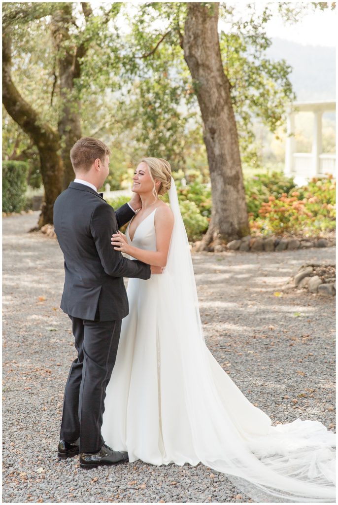 First look at Annadel Estate winery wedding