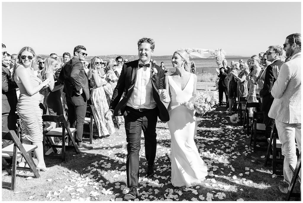 Bainbridge Island wedding ceremony