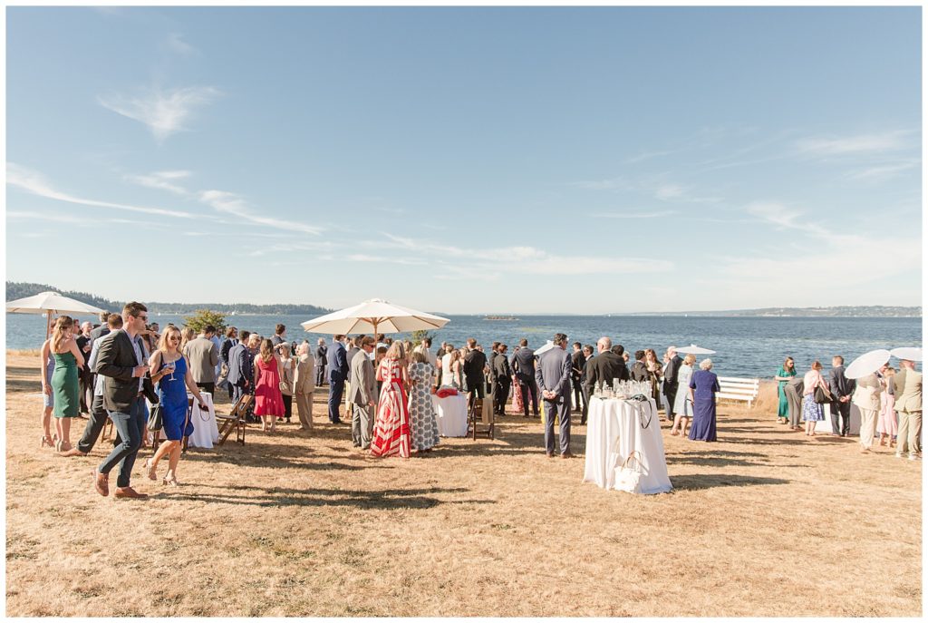 Restoration point wedding on Bainbridge Island