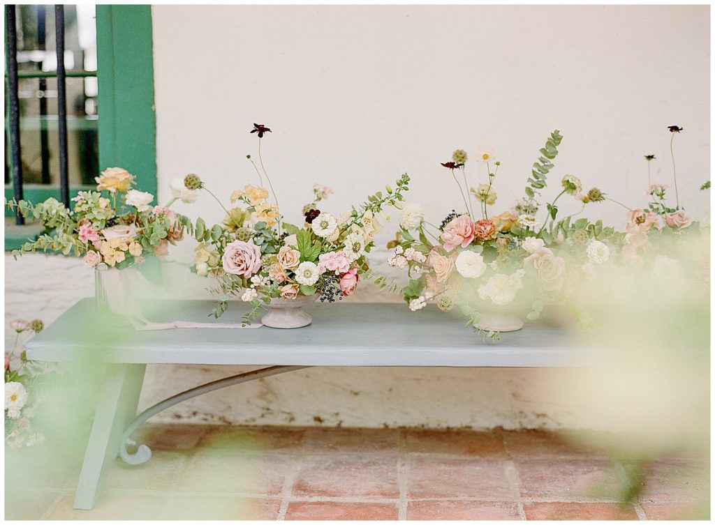 Mandy's Garden Design florals for Memory Garden wedding in Monterey