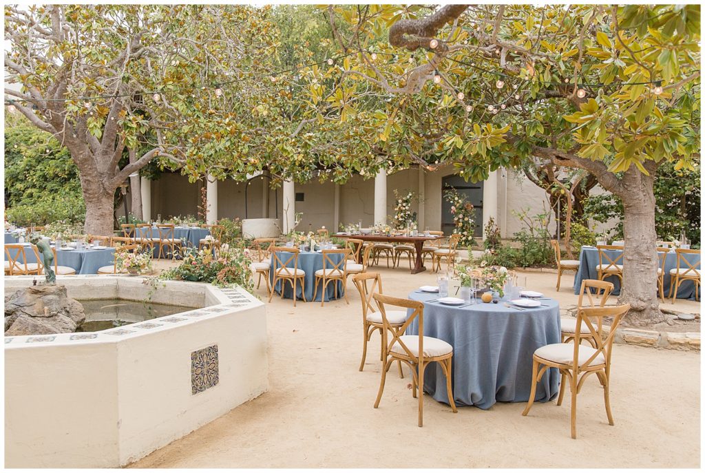 Wedding reception at Memory Garden Monterey