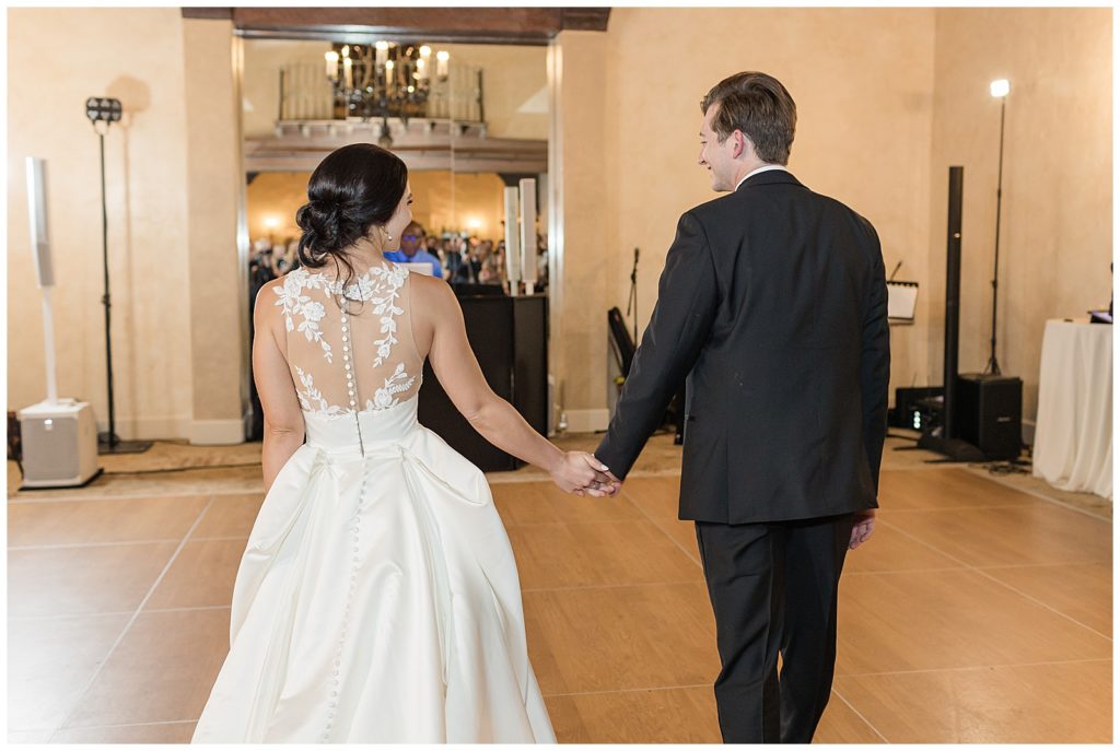 First dance at Monterey Peninsula Country Club Wedding