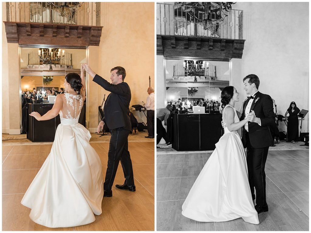 First dance at Monterey Peninsula Country Club Wedding