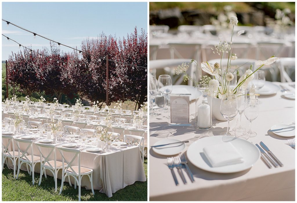 All white Thai inspired wedding at Arista Winery 