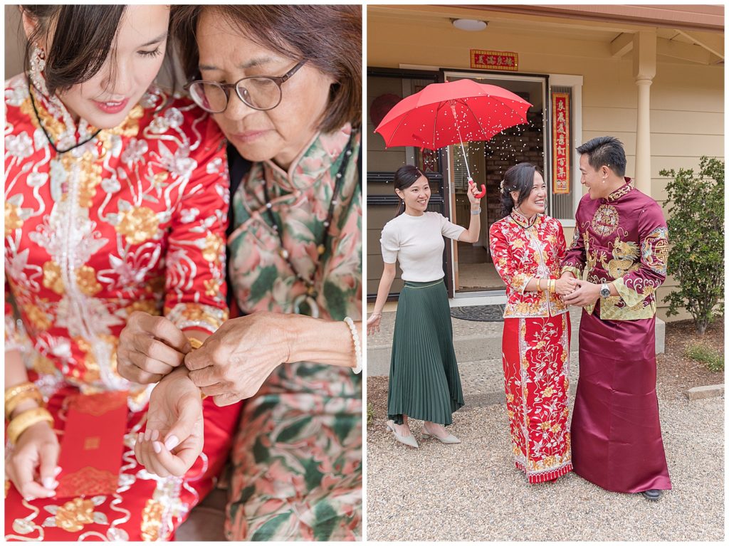 Tea ceremony wedding celebration