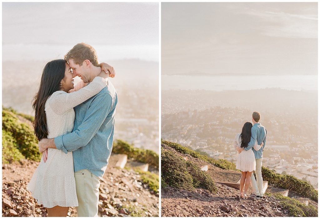 San Francisco Twin Peaks engagement photos