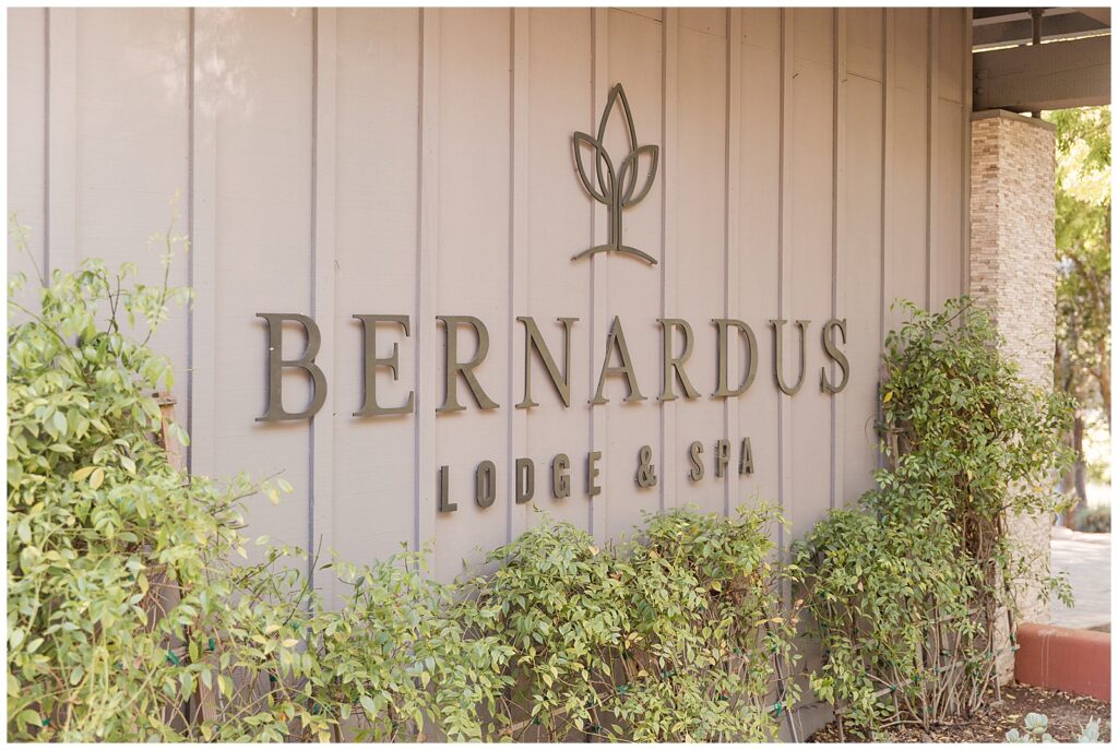 Welcome party at Bernardus Lodge & Spa
