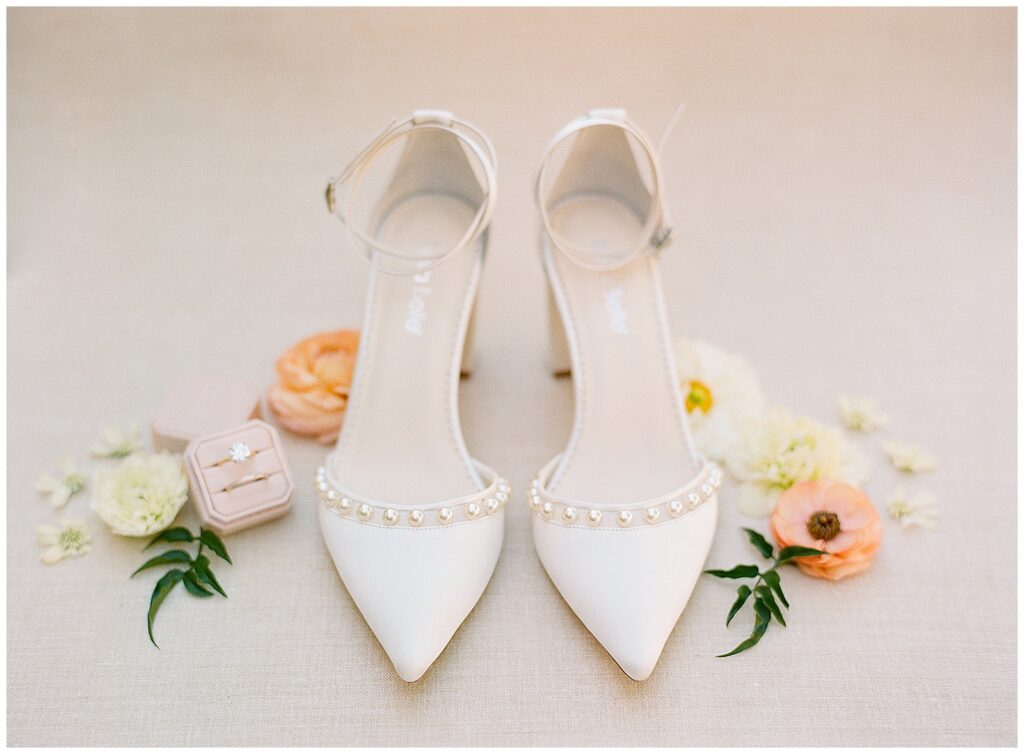 Bella Belle wedding shoes with pearls