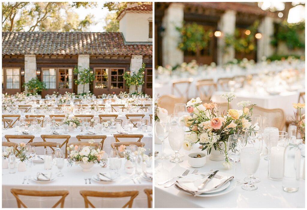 Details Darling Wedding Reception at Holman Ranch with Paeonina
