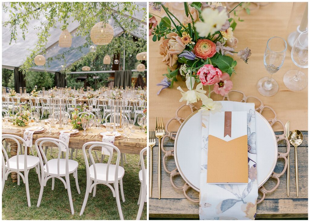 Jenn Robirds Events with the Posh Posey for Evergreen Lodge Wedding Yosemite