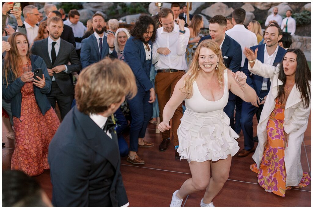 dancing at Everline Resort Wedding