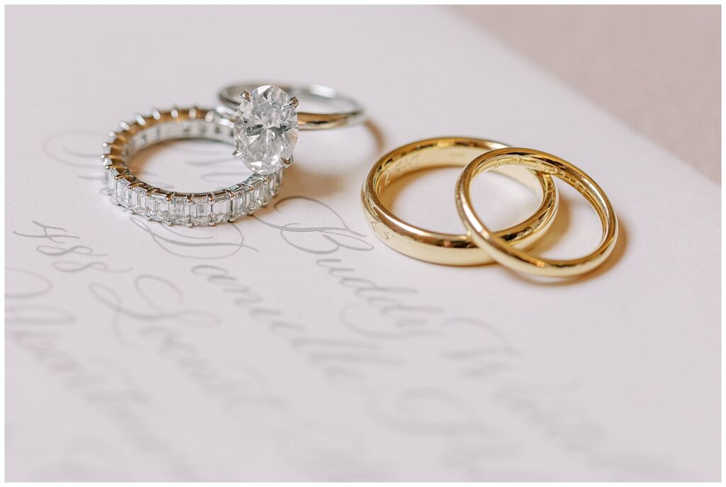 Wedding rings for SF city hall wedding