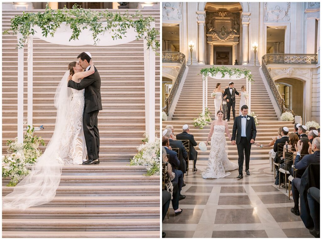 Just married at SF City Hall wedding